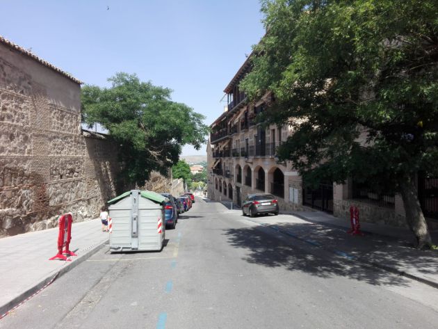 Calle en la que estará prohibido aparcar durante el rodaje Calle en la que estará prohibido aparcar durante el rodaje