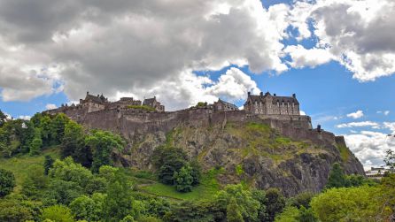El castillo de Edimburgo El castillo de Edimburgo