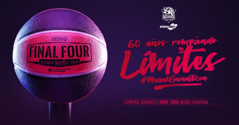 Imagen de la campaña de abonados de la temporada 2018-19. Imagen de la campaña de abonados de la temporada 2018-19.