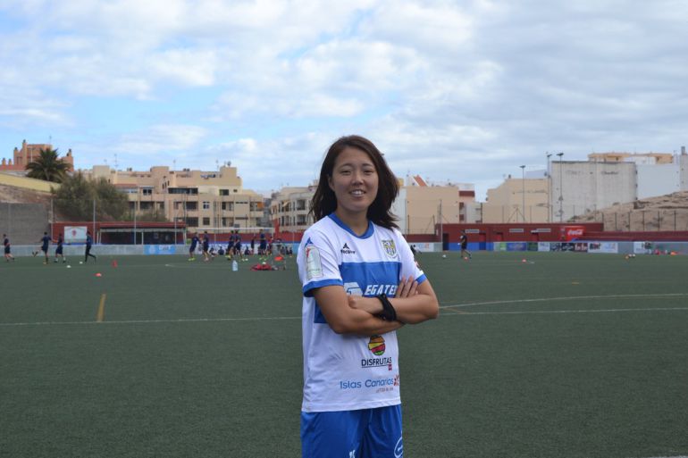 La jugadora japonesa seguirá en el UD Granadilla Tenerife La jugadora japonesa seguirá en el UD Granadilla Tenerife