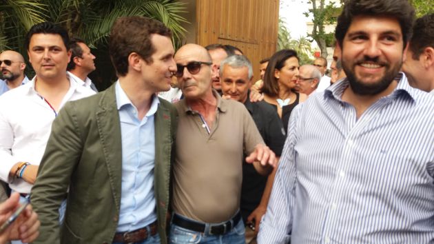 Pablo Casado llega al Museo de Las Claras para mantener un encuentro con los afiliados del PP en la Región de Murcia Pablo Casado llega al Museo de Las Claras para mantener un encuentro con los afiliados del PP en la Región de Murcia