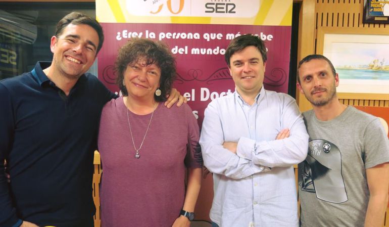 Daniel Obregón, Mariló Maye, Javier Caravaca y Pablo Gallardo en el Doctorado Honoris Cádiz Daniel Obregón, Mariló Maye, Javier Caravaca y Pablo Gallardo en el Doctorado Honoris Cádiz