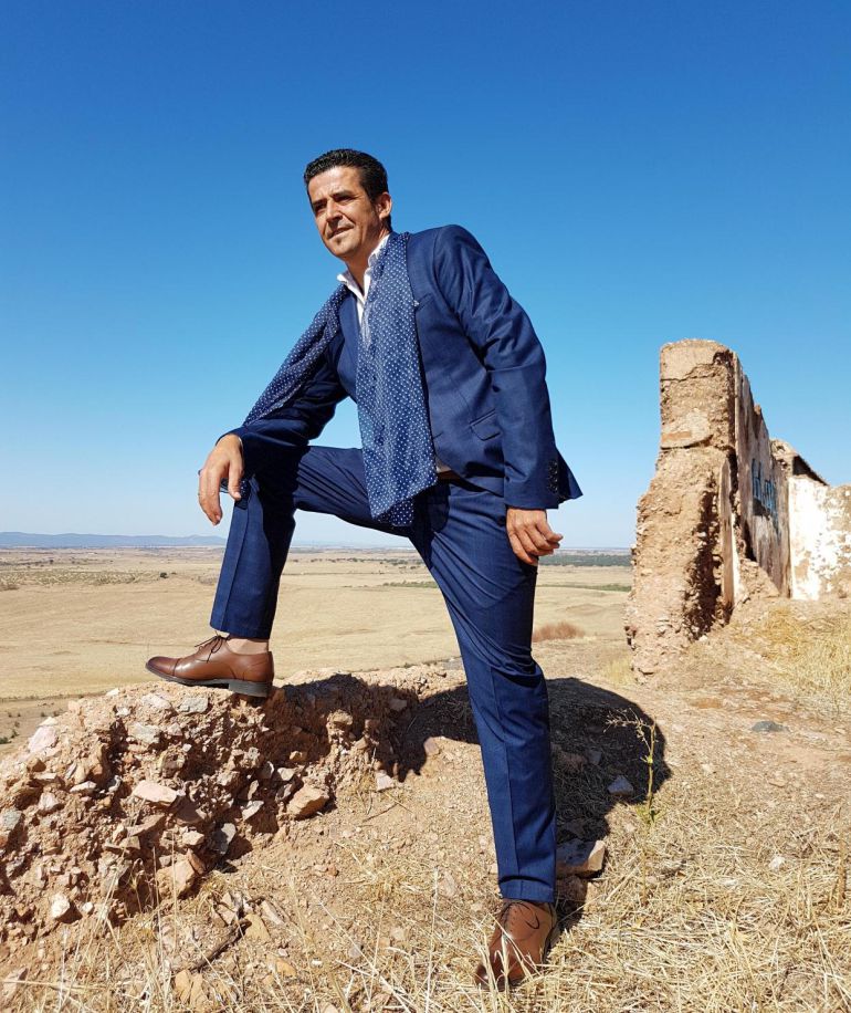 El cantaor cacereño Pedro Peralta El cantaor cacereño Pedro Peralta