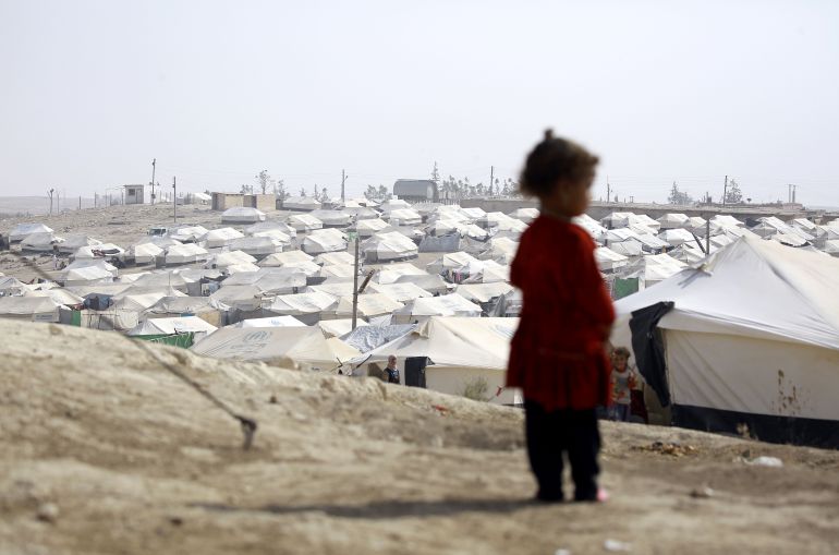 Un camp de refugiats a la província siriana de Hasakeh Un camp de refugiats a la província siriana de Hasakeh