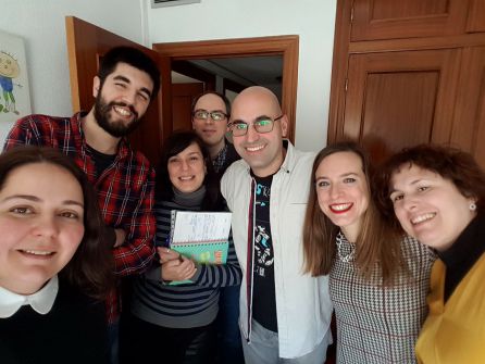 Algunas de las familias de acogida de la provincia Algunas de las familias de acogida de la provincia