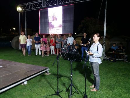 Conchi Mula tomaba la palabra en representación de sus compañeras Conchi Mula tomaba la palabra en representación de sus compañeras