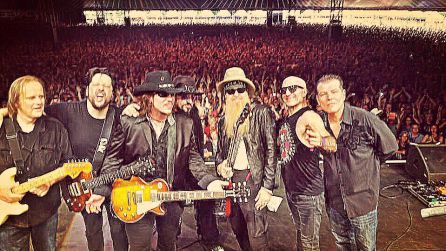 Billy Gibbons junto a supersonic blues machine Billy Gibbons junto a supersonic blues machine
