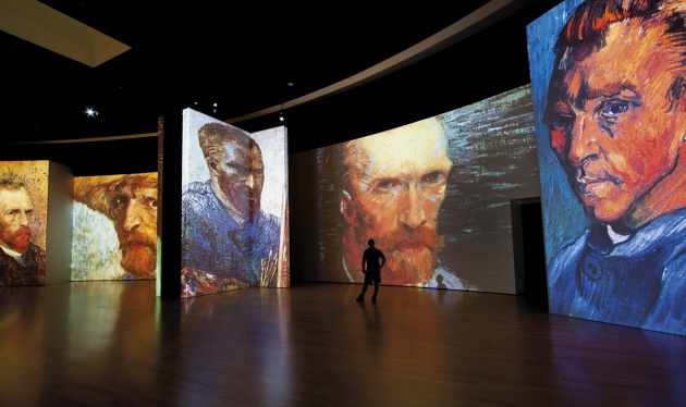 Los cuadros de Van Gogh llegan al siglo XXI transformados en una envolvente experiencia multimedia Los cuadros de Van Gogh llegan al siglo XXI transformados en una envolvente experiencia multimedia