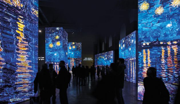 Los cuadros de Van Gogh llegan al siglo XXI transformados en una envolvente experiencia multimedia Los cuadros de Van Gogh llegan al siglo XXI transformados en una envolvente experiencia multimedia