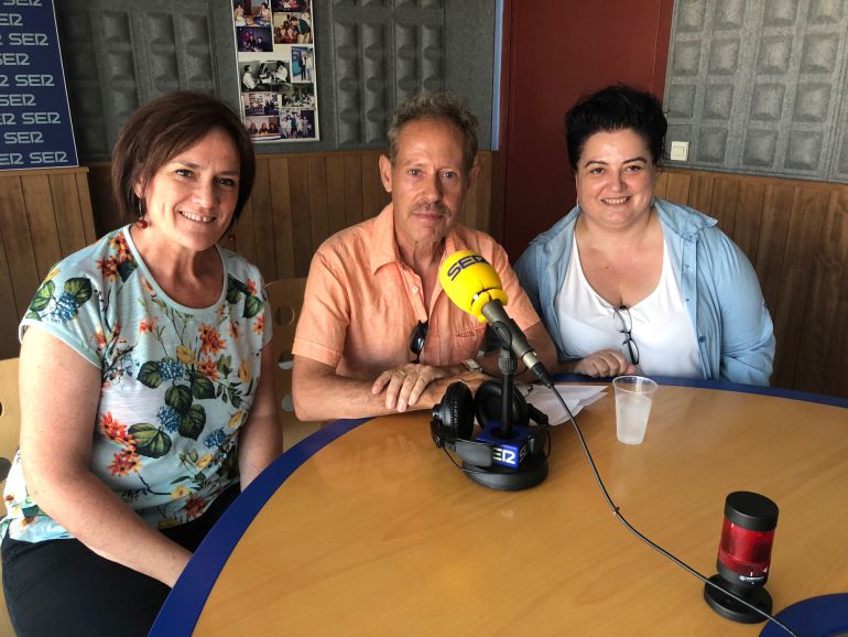 Diana Bustamante, Carles Guasch y Josefina Torres Diana Bustamante, Carles Guasch y Josefina Torres