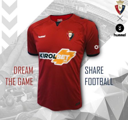 Camiseta Atlético Osasuna 2018 - 2019 Camiseta Atlético Osasuna 2018 - 2019