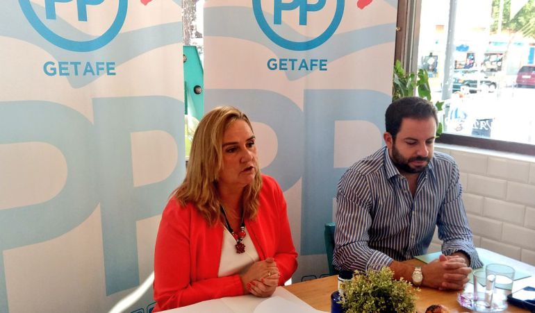 La consejera de Transportes, Rosalía Gonzalo, ha presentado en la sede del PP las mejoras previstas en Getafe La consejera de Transportes, Rosalía Gonzalo, ha presentado en la sede del PP las mejoras previstas en Getafe