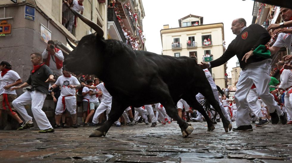 Primer encierro del 2018. Primer encierro del 2018.
