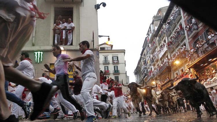 Encierro bajo la lluvia y sin percances