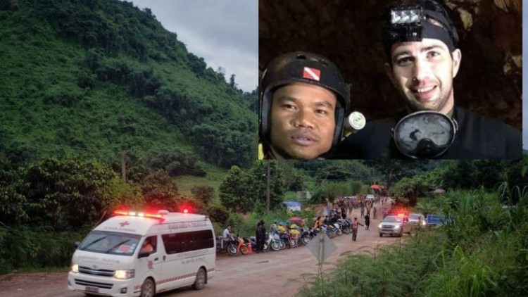 Un buzo ciudadrealeño trabaja en el rescate de los niños tailandeses