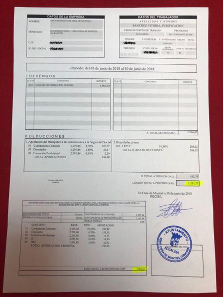 La alcaldesa de Ossa de Montiel estudia tumbar el acuerdo que elimina su sueldo en los tribunales La alcaldesa de Ossa de Montiel estudia tumbar el acuerdo que elimina su sueldo en los tribunales