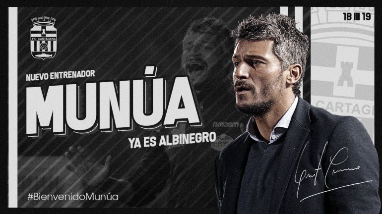 Gustavo Munúa toma el mando en el FC Cartagena Gustavo Munúa toma el mando en el FC Cartagena