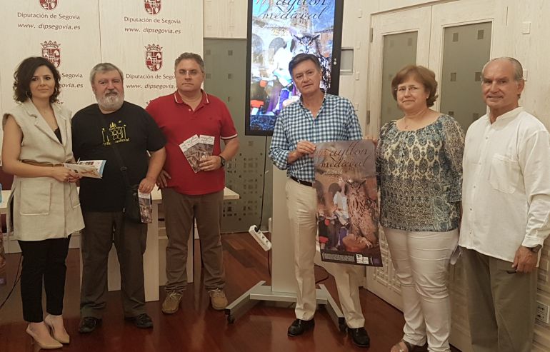 Presentación de Ayllón Medieval hoy en la Diputación de Segovia Presentación de Ayllón Medieval hoy en la Diputación de Segovia