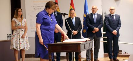 Imagen de la toma de posesión de Helena Caballero como nueva subdelegada del Gobierno en Valladolid Imagen de la toma de posesión de Helena Caballero como nueva subdelegada del Gobierno en Valladolid
