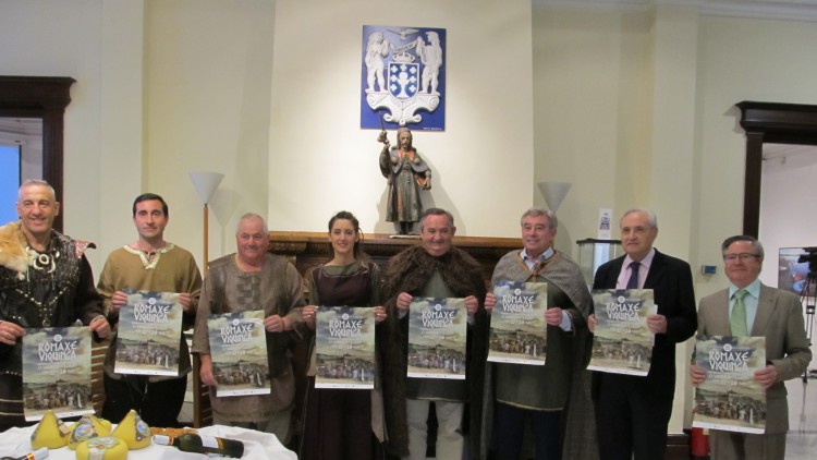 La Romaxe Vikinga 2018 se presenta en la Casa de Galicia en Madrid