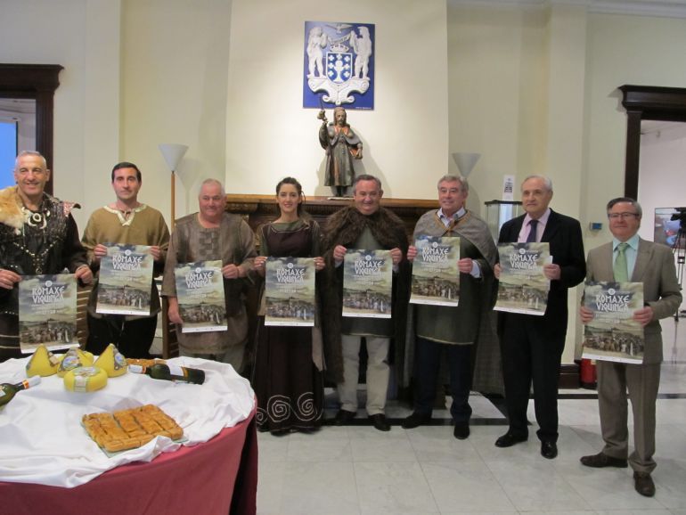 Presentación de la III Romaxe Vikinga en la Casa de Galicia en Madrid Presentación de la III Romaxe Vikinga en la Casa de Galicia en Madrid