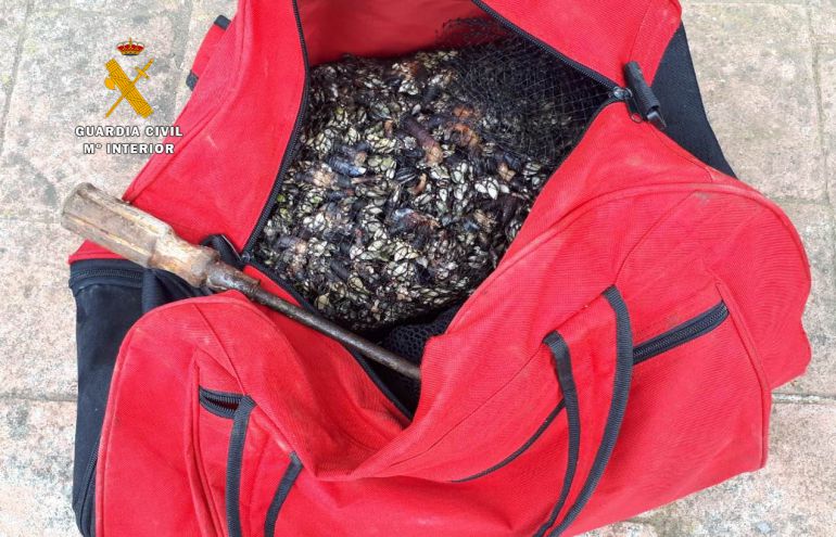 La Guardia Civil incauta más de 30 kilos de percebes en Tagle y Oriñón La Guardia Civil incauta más de 30 kilos de percebes en Tagle y Oriñón