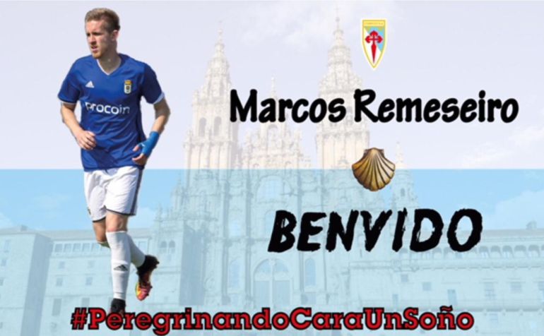 Marcos Remeseiro se convierte en el nuevo mediapunta del S.D. Compostela Marcos Remeseiro se convierte en el nuevo mediapunta del S.D. Compostela