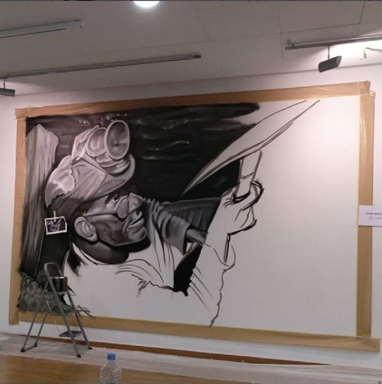 Avance del mural Avance del mural