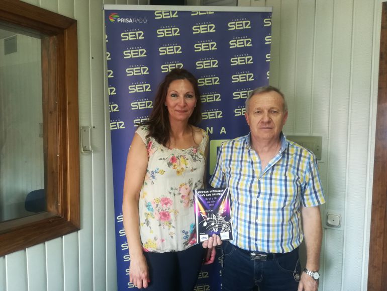 José Ruiz y María Dolores Martos de la AAVV Los Sauces. José Ruiz y María Dolores Martos de la AAVV Los Sauces.