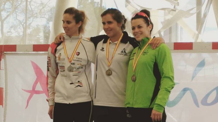 Tres medallas en la primera jornada del Campeonato de España