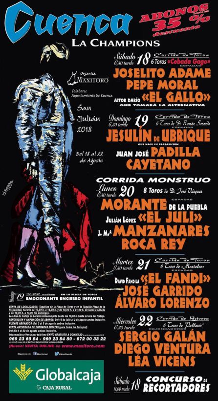 Cartel de la feria de Cuenca. Cartel de la feria de Cuenca.