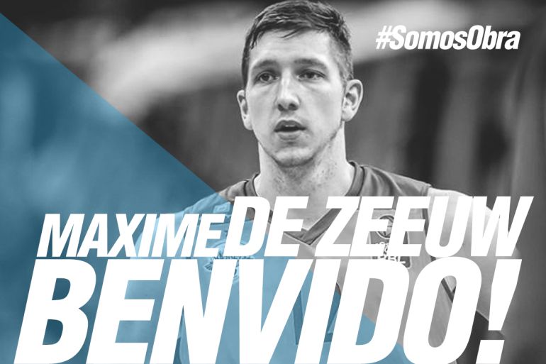 El Monbus Obradoiro ficha a Maxime de Zeeuw El Monbus Obradoiro ficha a Maxime de Zeeuw