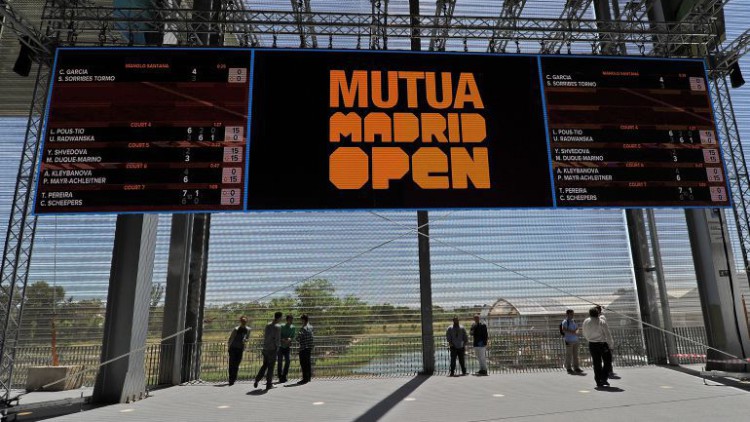 Las negociaciones para que el Open de Tenis se quede en Madrid van bien encaminadas