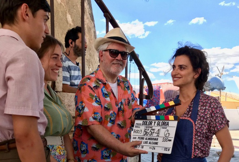 Pedro Almodóvar y Penélope Cruz en el inicio del rodaje de "Dolor y gloria" Pedro Almodóvar y Penélope Cruz en el inicio del rodaje de "Dolor y gloria"