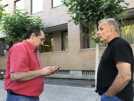 Los representantes de Pro Cuentas Claras Los representantes de Pro Cuentas Claras
