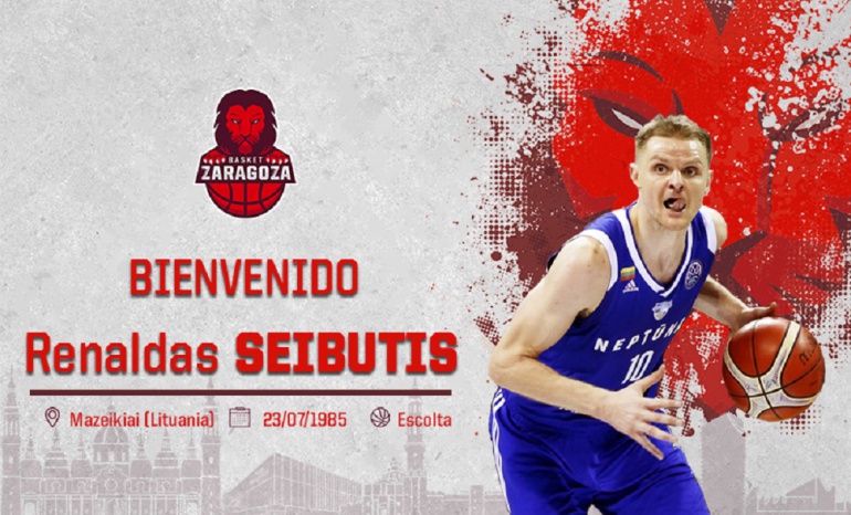 Seibutis, experiencia para el Tecyconta Zaragoza Seibutis, experiencia para el Tecyconta Zaragoza