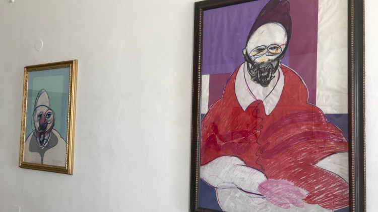 El Refectorio del Ayuntamiento se llena de color con los dibujos de Francis Bacon