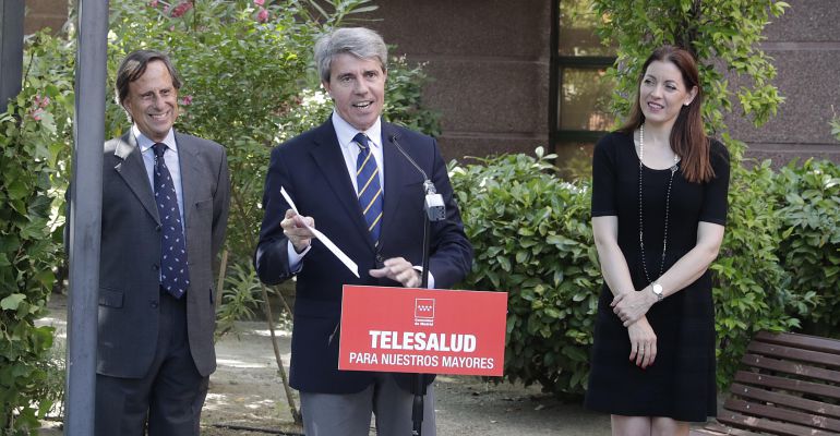 Ángel Garrido, presidente de la Comunidad de Madrid en un acto en Alcobendas Ángel Garrido, presidente de la Comunidad de Madrid en un acto en Alcobendas