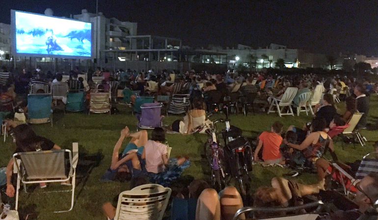 Cine de verano en El Ejido. Cine de verano en El Ejido.