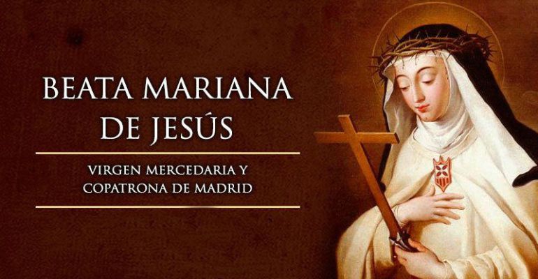 Imagen de la Beata Mariana de Jesús Imagen de la Beata Mariana de Jesús