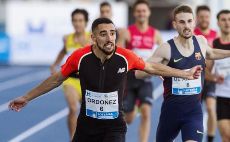 El atleta berciano, de Salentinos, Saúl Ordóñez El atleta berciano, de Salentinos, Saúl Ordóñez