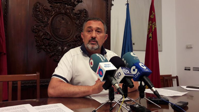 Ángel Meca (PP), concejal de Agua y Agricultura de Lorca Ángel Meca (PP), concejal de Agua y Agricultura de Lorca