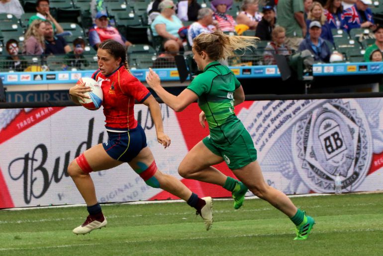 Tres jugadoras de Basque Team quintas en el Mundial de Rugby Tres jugadoras de Basque Team quintas en el Mundial de Rugby