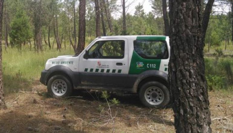 Los agentes medioambientales participaron en la extinción del incendio de Gumiel de Mercado Los agentes medioambientales participaron en la extinción del incendio de Gumiel de Mercado