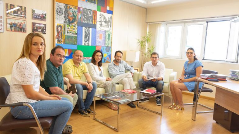 Reunión donde se abordó la creación del Centro de Estudios y Pensamiento del PSOE. Reunión donde se abordó la creación del Centro de Estudios y Pensamiento del PSOE.