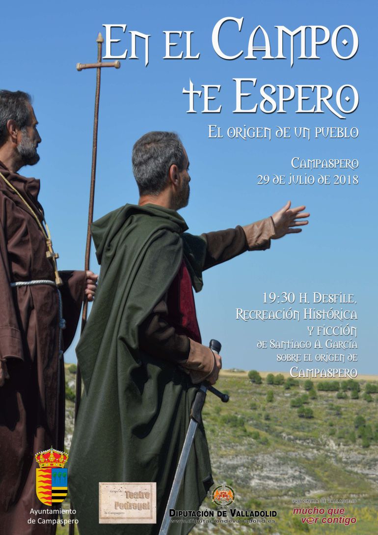 Cartel que promociona la recreación histórica Cartel que promociona la recreación histórica