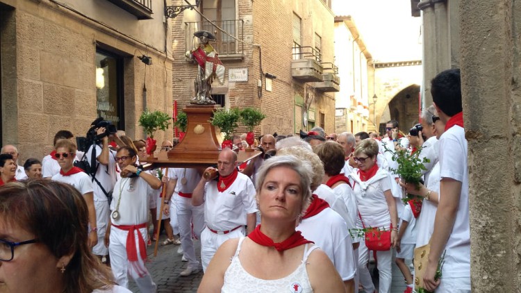 Tudela honra a su patrón