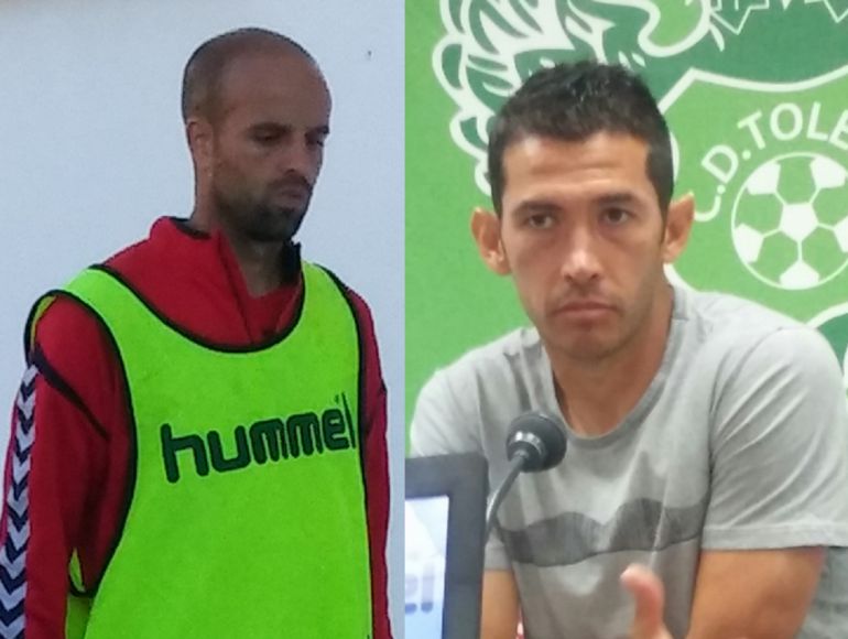 Sergio García (i) e Israel Castro son ya ex jugadores del Toledo Sergio García (i) e Israel Castro son ya ex jugadores del Toledo