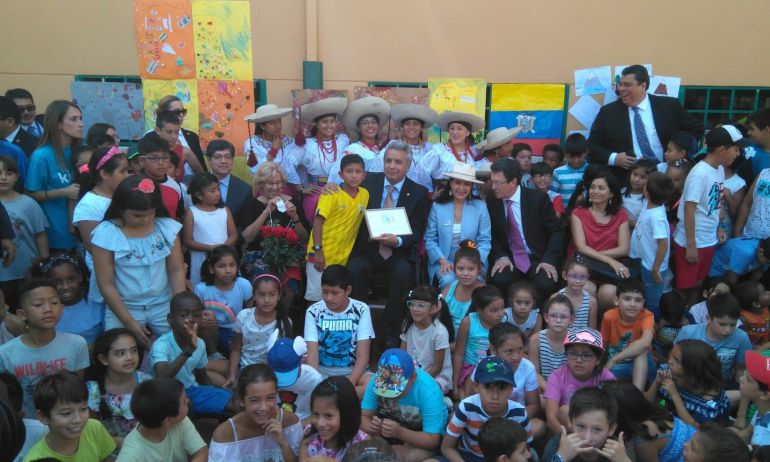 Manuela Carmena, Lenin Moreno Manuela Carmena, Lenin Moreno