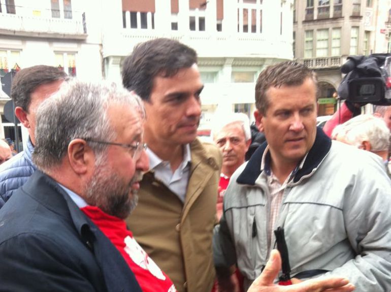 Orozco con Pedro Sánchez Orozco con Pedro Sánchez